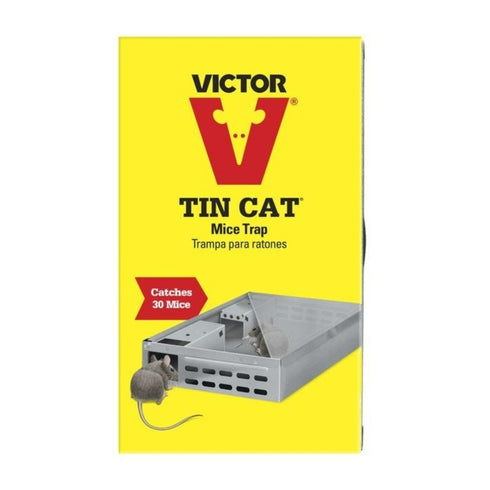 Victor Pest Tin Cat Mouse Trap - Poudre Pet and Feed Supply