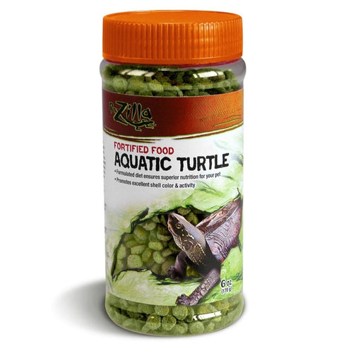 ZILLA Aquatic Turtle Extruded Food 6oz - Poudre Pet & Feed Supply