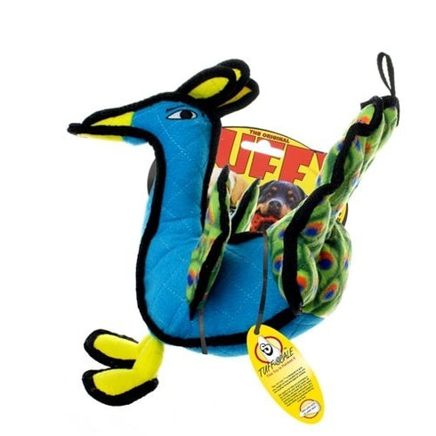 Tuffy's Zoo Series Peyton the Peacock, Dog Toy