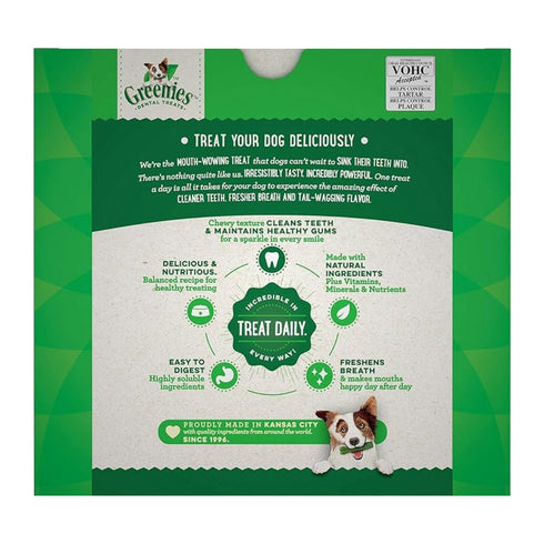 Greenies Regular Size Dog Dental Treats 36 count 36oz - Poudre Pet and Feed Supply