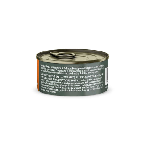 Nature's Logic Natural Wet Cat Food - Duck & Salmon - 5oz Can