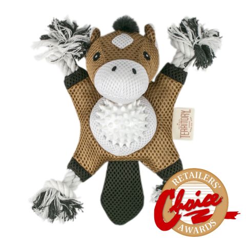 Territory 2-In-1 Dog Toy - Horse - 10"