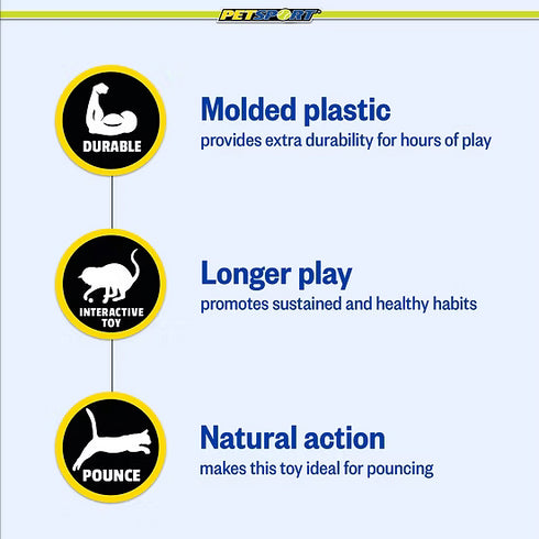 Petsport Springs Cat Toy - Small 3.25" - 8 Pack