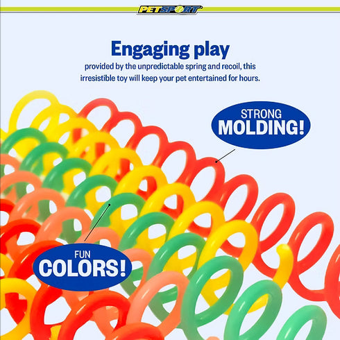 Petsport Springs Cat Toy - Small 3.25" - 8 Pack