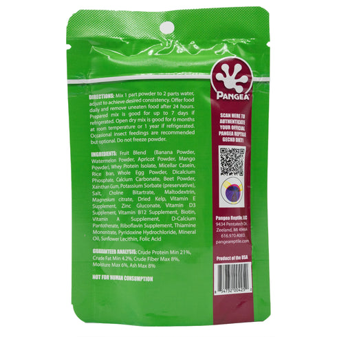 Pangea Gecko Diet With Watermelon - 8oz Pouch