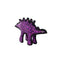 Tuffy's Dinosaur Purple Stegosaurus Junior Dog Toy