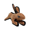 Tuffy's Barnyard Brown Rabbit Junior Dog Toy