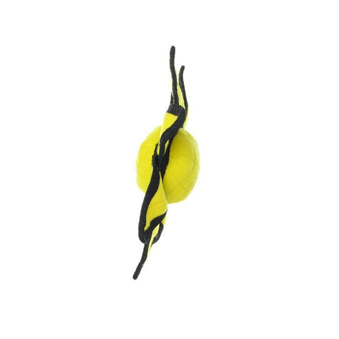 Tuffy's - World's Tuffest Soft Dog Toy - Alien Ball Junior Yellow Sun