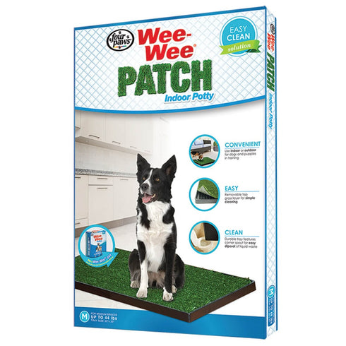 Four Paws Wee-Wee Patch Indoor Pet Potty Medium 20" x 30" - Poudre Pet & Feed Supply