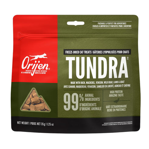 Orijen Tundra Freeze-Dried Cat Treats 1.25oz - Poudre Pet and Feed Supply
