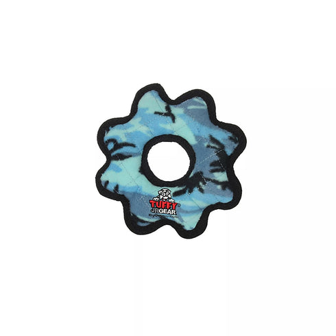 Tuffy's Ultimate: Gear Ring Blue Dog Toy