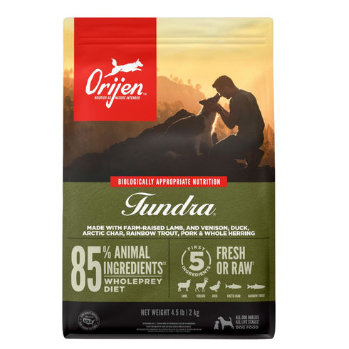Orijen Tundra Dry Dog Food 4.5lb - Poudre Pet and Feed Supply