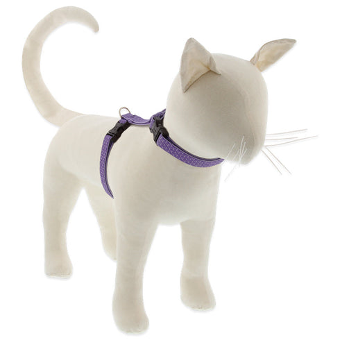 Lupine Eco H-Style Cat Harness - 1/2" x 12-20" - Lilac