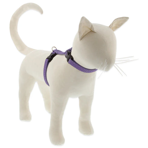 Lupine H-Style Cat Harness - 1/2" x 9-14" - Lilac