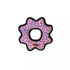 Tuffy's Ultimate Gear Ring Pink Leopard Dog Toy