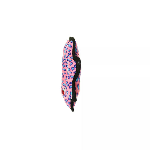 Tuffy's Ultimate Gear Ring Pink Leopard Dog Toy