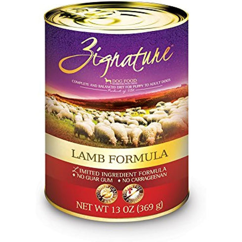Zignature Lamb Formula Wet Dog Food 13oz - Poudre Pet and Feed Supply