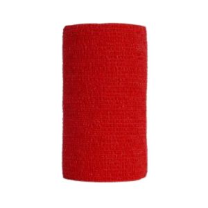 CoFlex CoFlex Vet Red 4" x 5 yards - Poudre Pet & Feed Supply