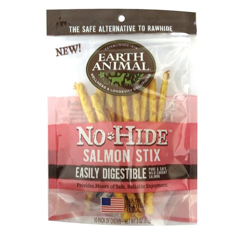 Earth Animal Salmon Stix 10 Pack 3oz - Poudre Pet and Feed Supply