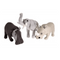 PetSport Safari Suede Animals Assorted, Dog Toy