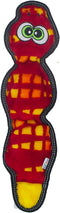 Outward Hound Tough Seamz Snake Plush Dog Toy 4 Squeakers