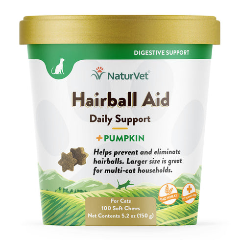 Naturvet Hairball Aid 100ct