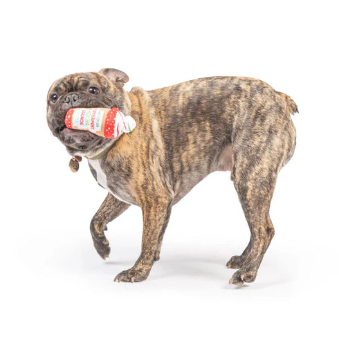 Huxley & Kent Tiny Tuff Latte My Way Dog Toy