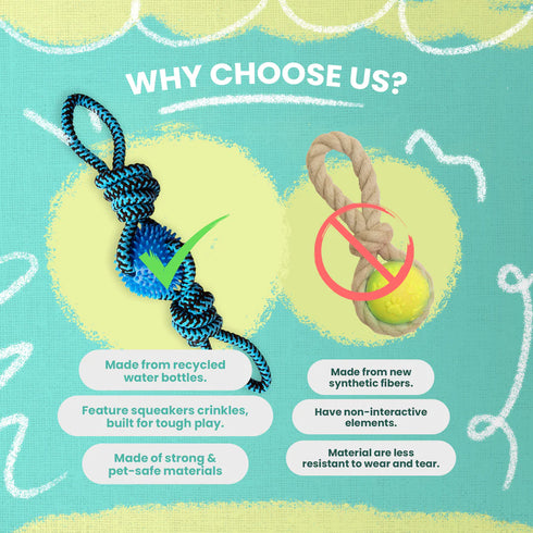 Snugarooz Spikey Baby Dog Toy - Assorted Colors