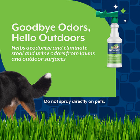 Naturvet Yard Odor Killer With Citronella - 32oz Bottle