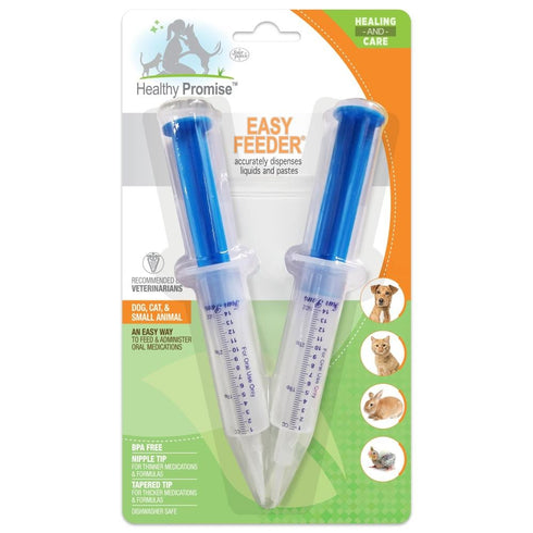Four Paws Healthy Promise Easy Feeder Pet Feeding Syringe 2Pk - Poudre Pet & Feed Supply