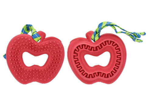 Multipet Minipet Rubber Fruit Dog Toy - Assorted Types