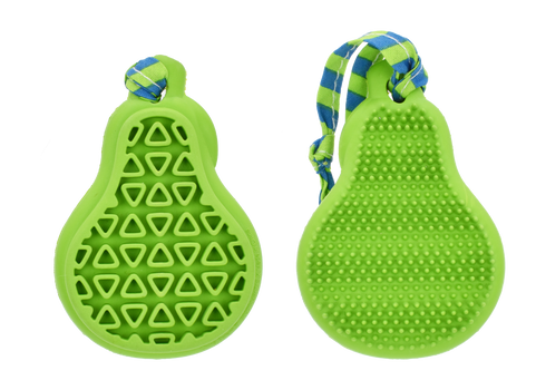 Multipet Minipet Rubber Fruit Dog Toy - Assorted Types