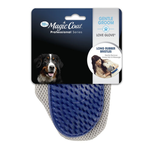 Four Paws Magic Coat Professional Series Love Glove Dog Grooming Mitt - Poudre Pet & Feed Supply