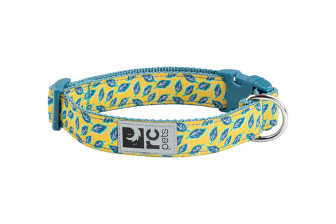 RC Pets Standard Dog Collar - S 3/4" - Marigold Leaves