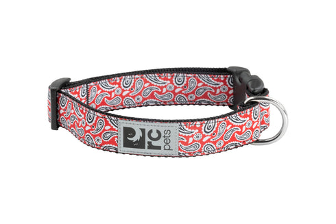 RC Pets Standard Dog Collar - S 3/4" - Rebel Red
