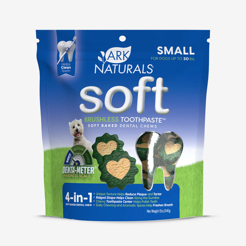 Ark Naturals Soft Brushless Dog Toothpaste - Large - 18oz Pouch