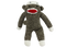 Multipet Sock Monkey Dog Toy - 10"