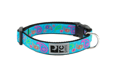 RC Pets Standard Dog Collar - S 3/4" - Tropical Paisley