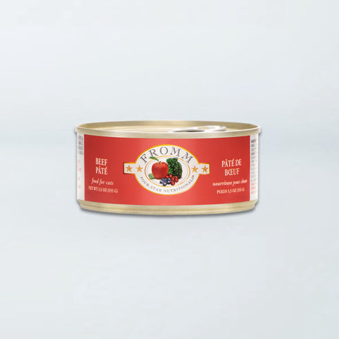 Fromm Four-Star Wet Cat Food - Beef Pâté - 5.5oz Can