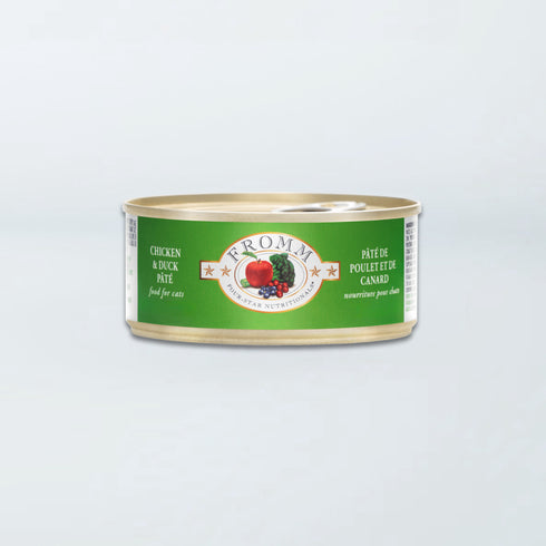 Fromm Four-Star Wet Cat Food - Chicken & Duck Pâté - 3oz Can
