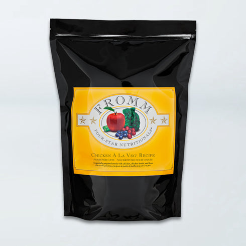 Fromm Four-Star Dry Cat Food - Chicken Á La Veg - 4lb Bag