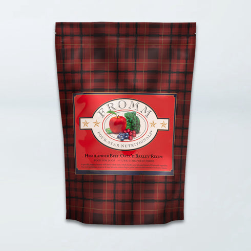 Fromm Four-Star Dry Dog Food - Highlander Beef, Oats, 'N Barley - 26lb Bag