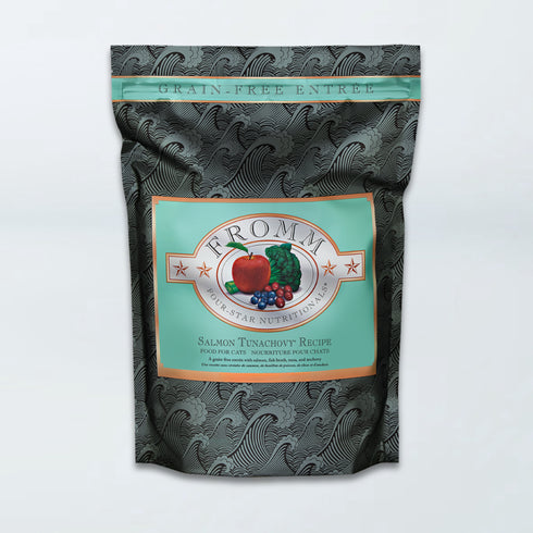 Fromm Four-Star Grain Free Dry Cat Food - Salmon Tunachovy - 4lb Bag