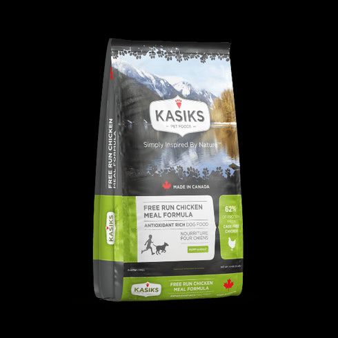 Kasiks Pet Food Free Run Chicken Dry Dog Food 25lb