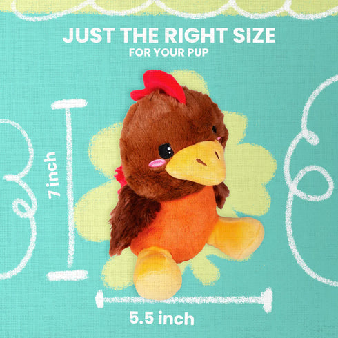 Snugarooz Rusty The Rooster Dog Toy
