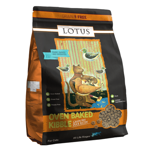 Lotus Pet Food Dry Cat Food - Duck - 2.2lb Bag