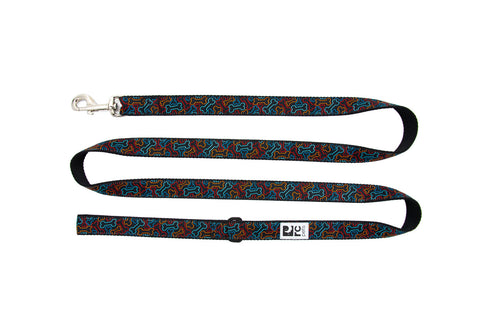 RC Pet Dog Leash - 3/4" x 6' - Bones