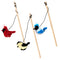 Ethical Pet Songbird Teaser Cat Toy Wand - Assorted Types