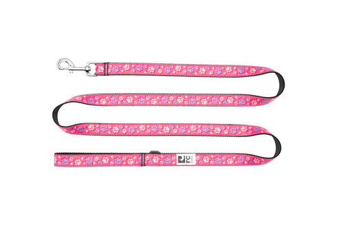 RC Pet Dog Leash 3/4" x6' - Fresh Tracks Pink
