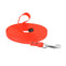 Lupine Training Dog Leash - 3/4' x 15' - Orange